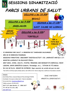 CARTELL PROMOCIONAL PARCS Besalú-St Jaume-Argelaguer-Tortellà-4